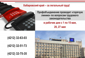 О проведении горячих линий в рамках акции 